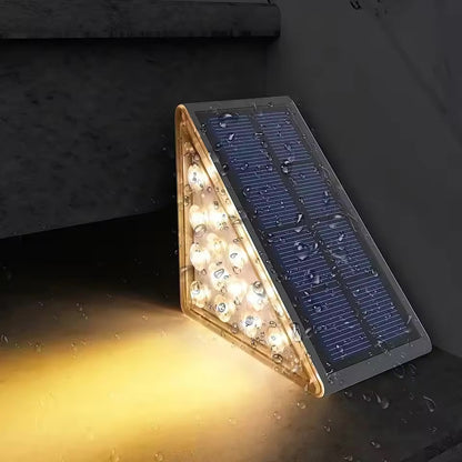 Solar-Powered Stair Lights