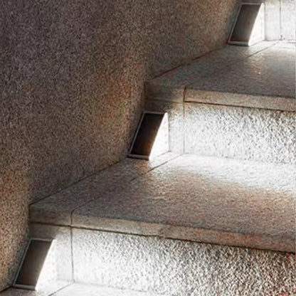 Solar-Powered Stair Lights